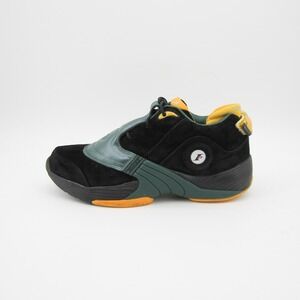 Reebok Iverson Answer 5 Bethel Basketball Shoes Mens Size 8 FX7199 Black Green